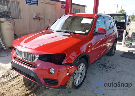 2017 BMW X3 Sdrive28I из США, поврежденный, VIN 5UXWZ7C34H0V92253